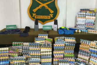 Violento robo en Concepción: Asaltan camión de cigarros por 170 mil cajetillas