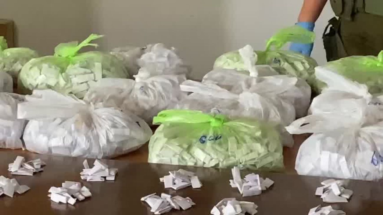 Descubren búnker con 20.000 dosis de droga en Cerrillos Descubren búnker con 20.000 dosis de droga en Cerrillos