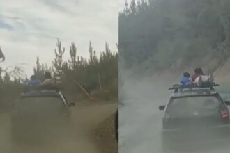 Grave imprudencia en Linares: vehículo transportaba menores de forma peligrosa