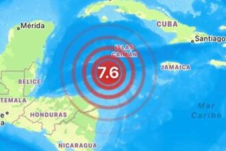 Sismo de magnitud 7,6 genera alertas de tsunami en el Caribe