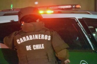 Intento de atropello a Carabineros tras robo de vehículo en Santiago