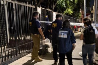 Dos hombres peruanos baleados en Estación Central: uno muerto, otro grave