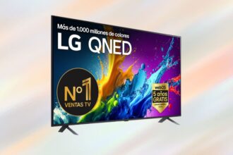 Smart TV LG 86QNED85T6C: experiencia inmersiva en pantalla de 86"
