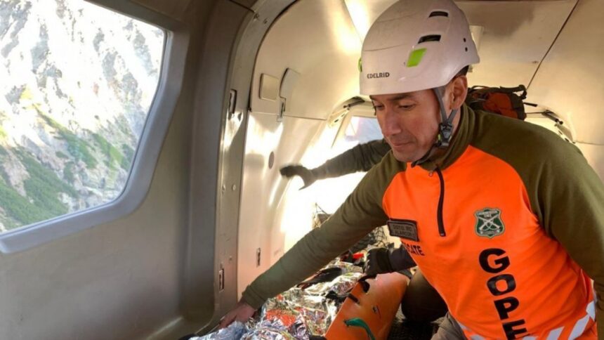 Exitoso rescate de mujeres atrapadas en volcán Nevados de Chillán