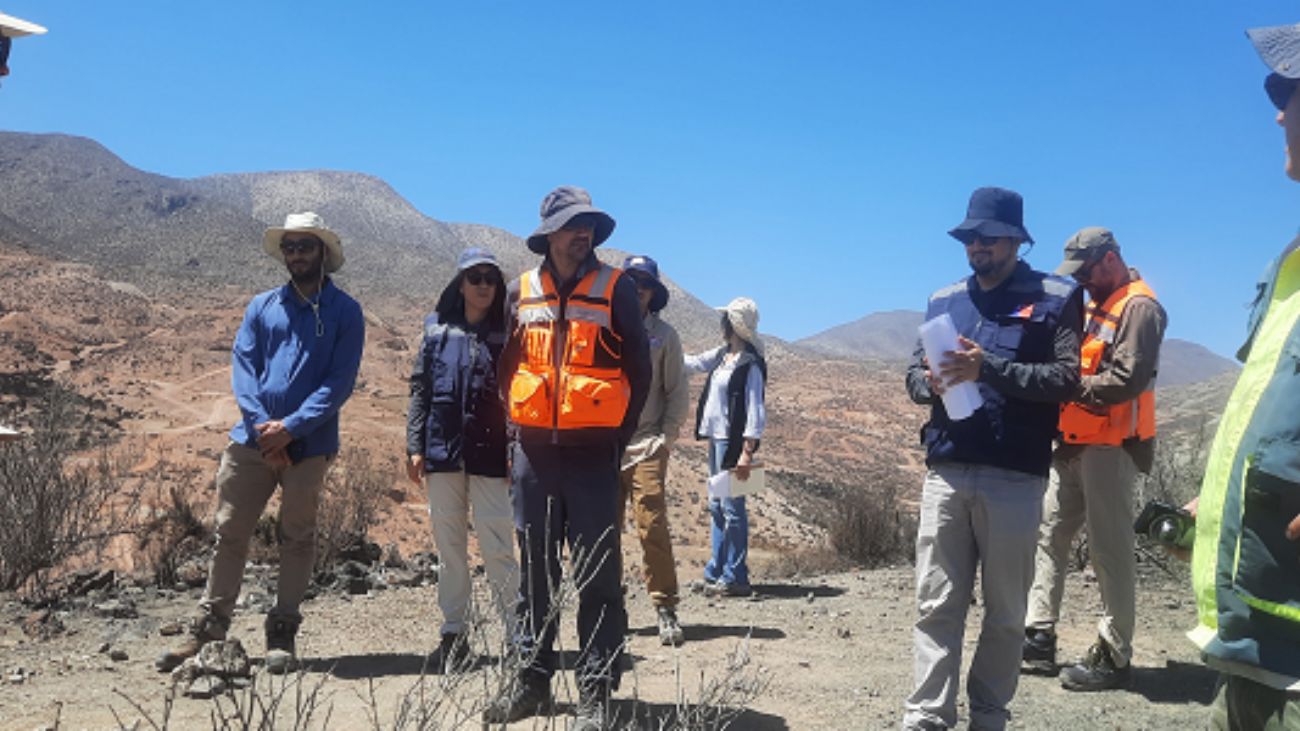 Visita técnica en Vallenar para la Actualización del Programa de Prospecciones Geológicas Visita técnica en Vallenar para la Actualización del Programa de Prospecciones Geológicas