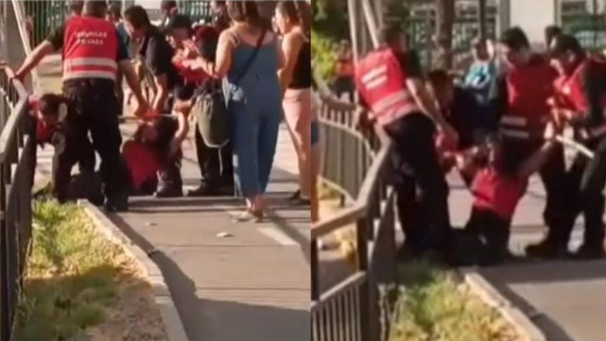 Guardia de supermercado apuñalado en intento de robo en Buin