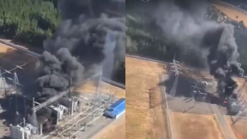 Incendio en Subestación Eléctrica Culenco: 50% equipos consumidos y sin control