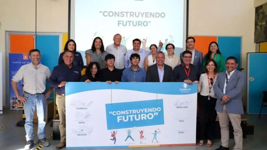 Fomento a la educación en minería: Codelco y empresas colaboradoras impulsan formación de estudiantes en liceos técnicos
