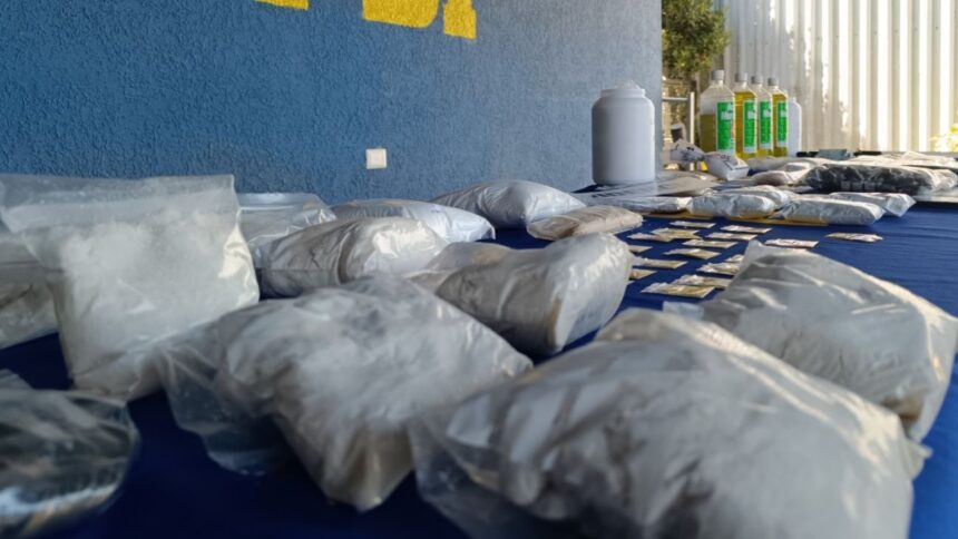 Desmantelan red criminal de tráfico de drogas en Lota, Bío Bío