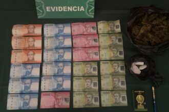 Detienen a hombre por tráfico de drogas en Maipú, Chile