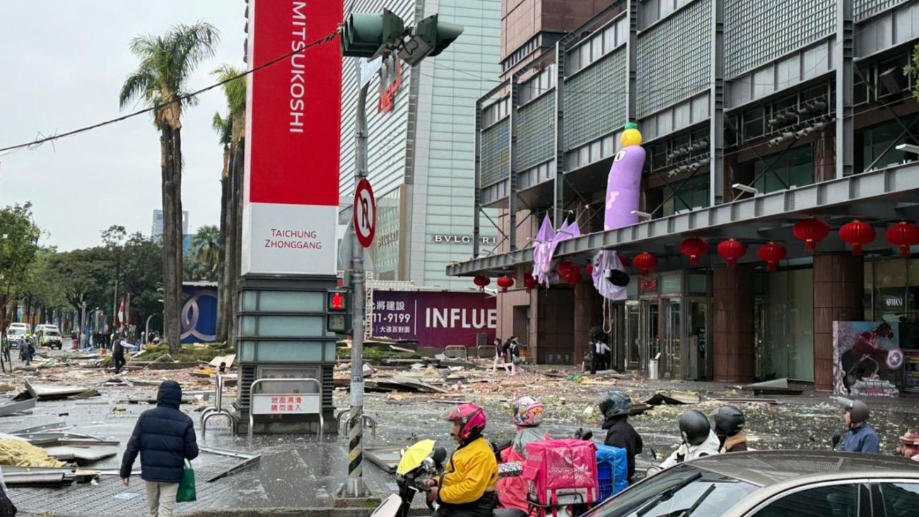 Explosión fatal en centro comercial de Taichung: cuatro muertos confirmados Explosión fatal en centro comercial de Taichung: cuatro muertos confirmados