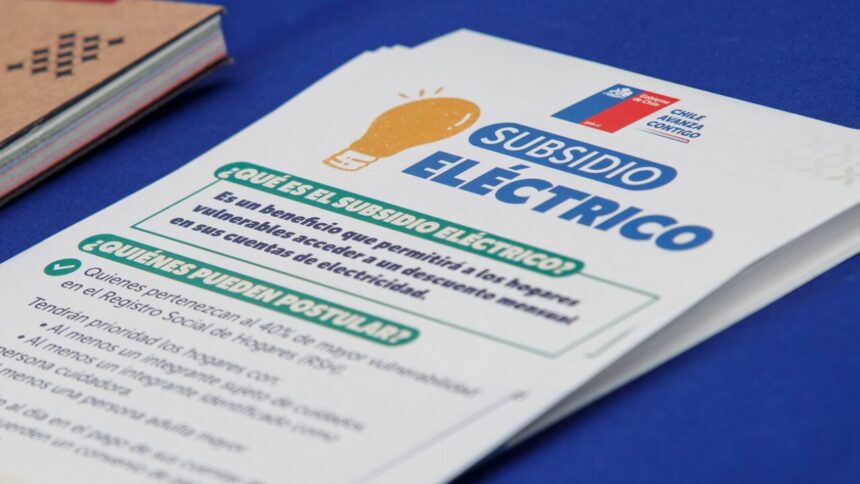 Gobierno implementa subsidio eléctrico para mitigar alzas en tarifas