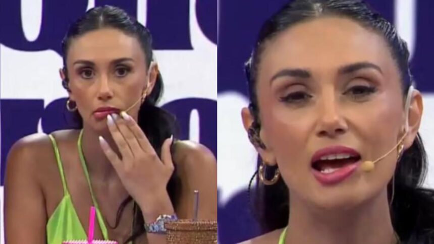 Pamela Díaz: parálisis facial en vivo por estrés laboral intenso