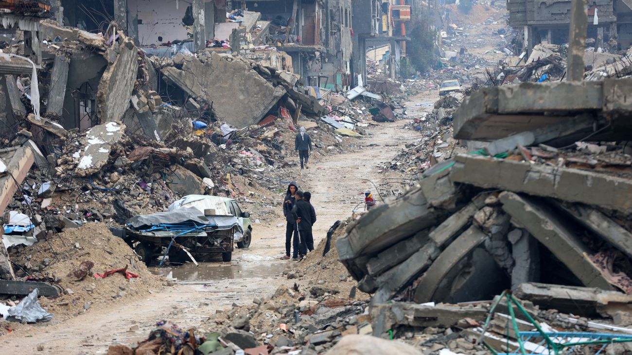 Hamás libera rehenes en cumplimiento del acuerdo de tregua en Gaza Hamás libera rehenes en cumplimiento del acuerdo de tregua en Gaza