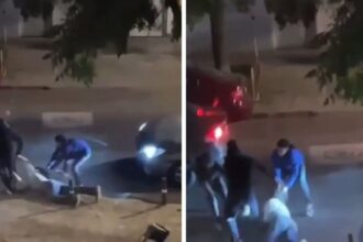 Violento abordazo en Santiago: Ladrones arrastran y golpean a mujer