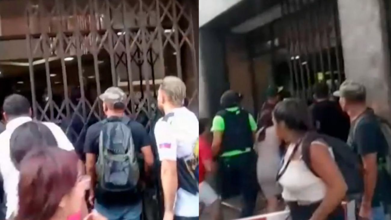 Brutal agresión a funcionarios municipales desata polémica en Santiago Brutal agresión a funcionarios municipales desata polémica en Santiago