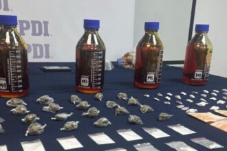 Histórica incautación de resina de cannabis en Pedro Aguirre Cerda