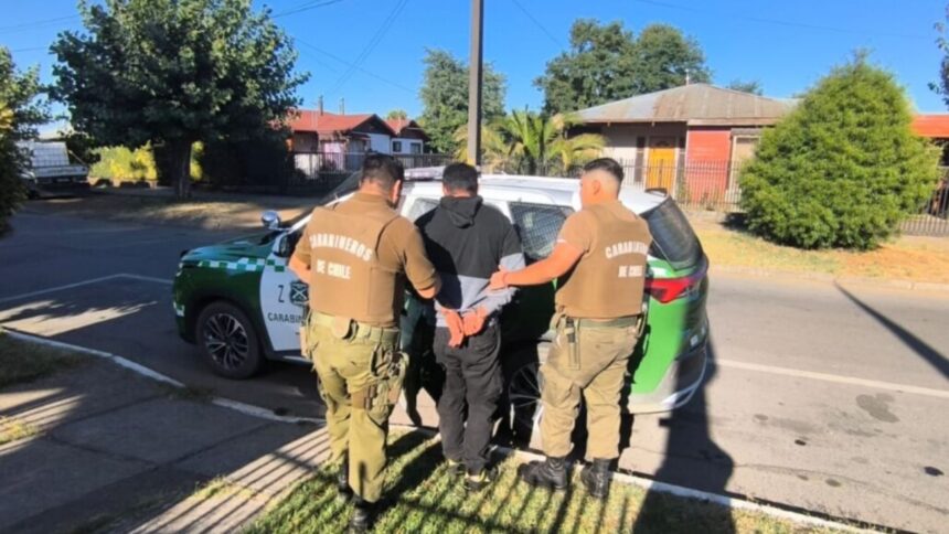 Detienen a sospechoso de provocar incendios forestales en Quilleco, Bío Bío