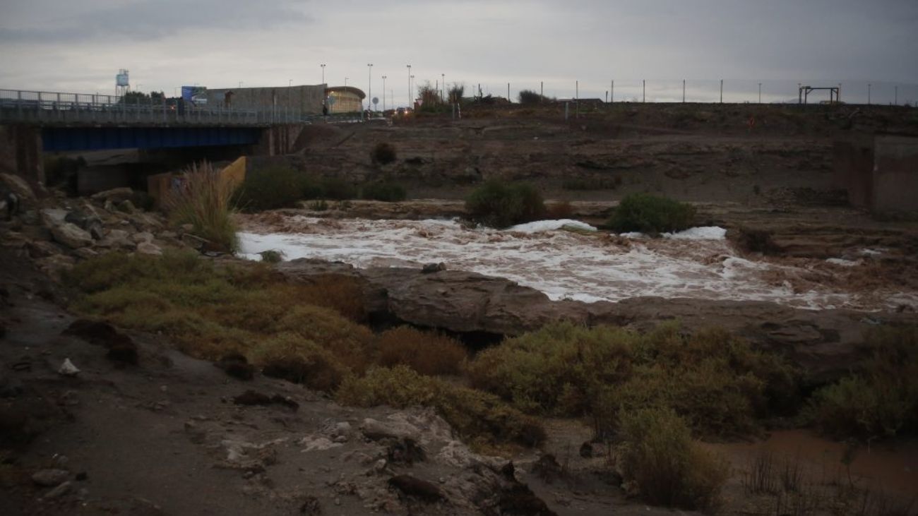 Segunda evacuación en Yalquincha por desborde del río Loa Segunda evacuación en Yalquincha por desborde del río Loa