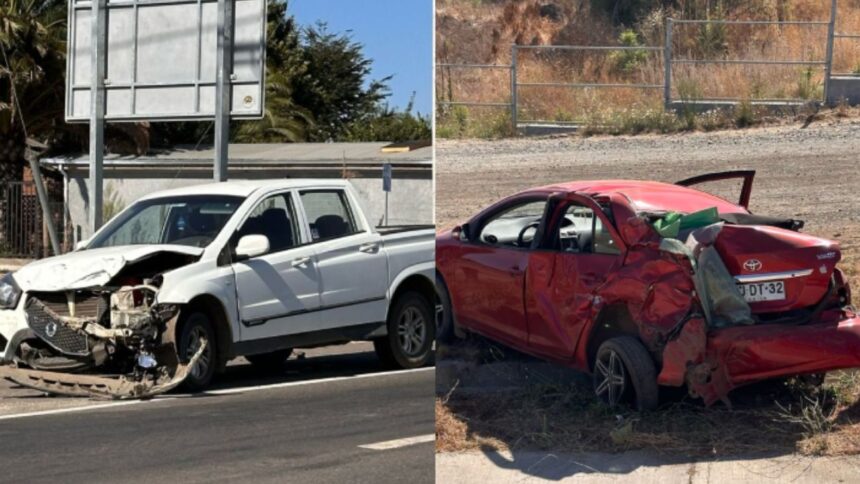 Accidente en la variante El Carmen deja cinco personas lesionadas