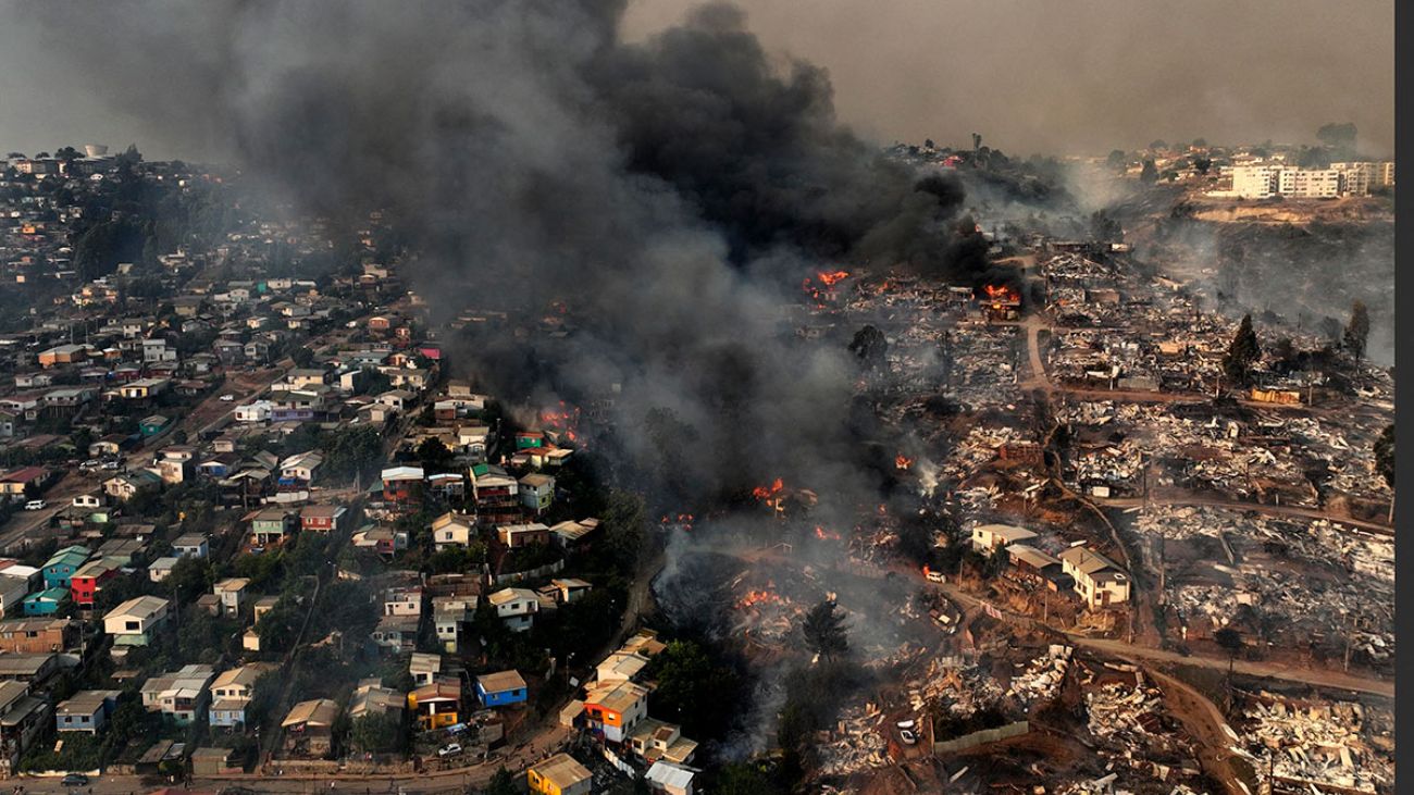 Posibles nuevos implicados en megaincendio de Valparaíso: investigación en curso Posibles nuevos implicados en megaincendio de Valparaíso: investigación en curso