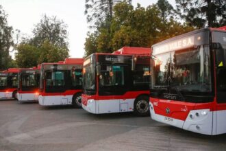 Expansión del Transporte Eléctrico en Santiago: 1.257 buses para 2025