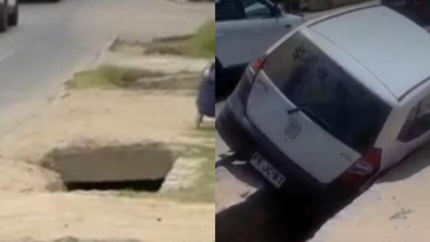 Emergencia en El Quisco: vehículos caen a zanjas en zona turística