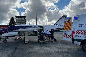 Joven evacuada de urgencia desde Argentina a Chile por grave accidente