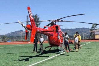 Ataque terrorista a helicóptero combatiendo incendio en Collipulli: Gobierno se querella