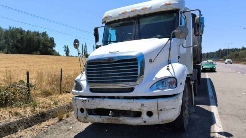 Recuperan camión robado con semiremolque en Los Ángeles, Bío Bío