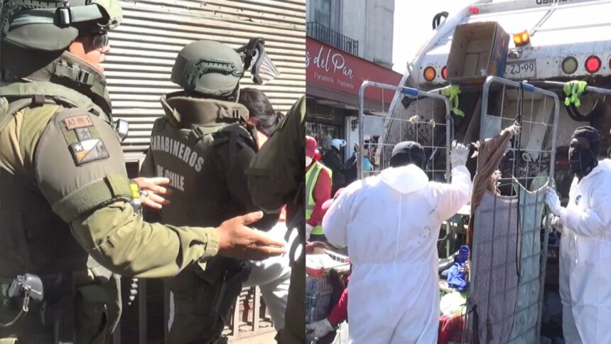 Operativo intercomunal en La Chimba y La Vega contra comercio ilícito