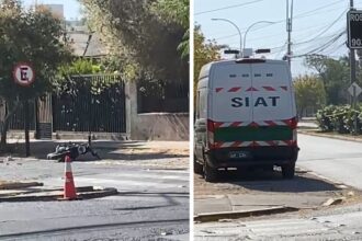 Accidente fatal en La Cisterna: motorista venezolano fallece tras robo