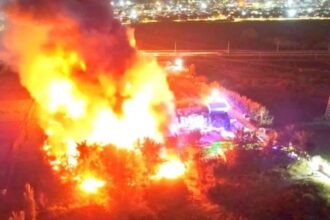 Incendio en corralón municipal de San Pedro de la Paz: importante pérdida