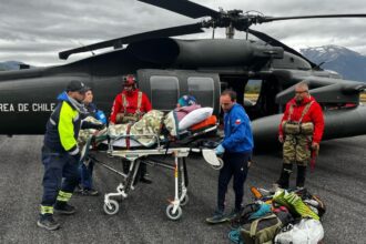 Rescate exitoso en el Monte Fitz Roy por la Fuerza Aérea Chilena