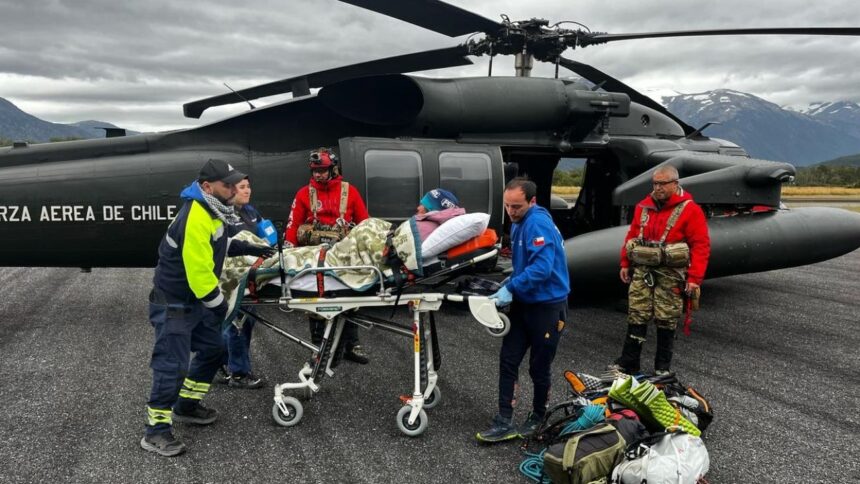 Rescate exitoso en el Monte Fitz Roy por la Fuerza Aérea Chilena