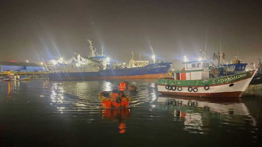 Crisis en Talcahuano: Pescadores buscan a desaparecidos tras naufragio