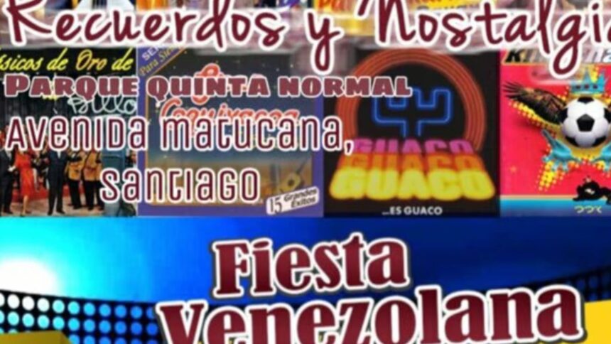 Municipalidad de Santiago desmiente autorización para Fiesta venezolana en Quinta Normal