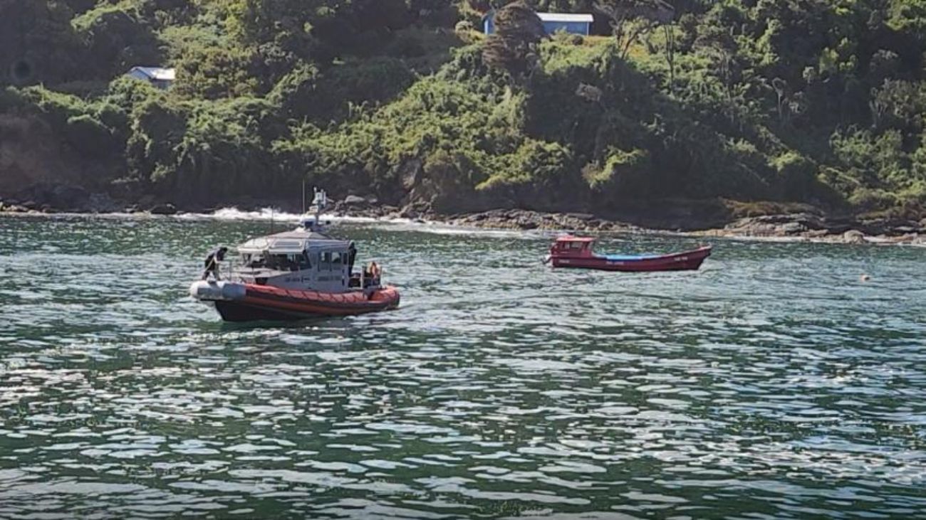 Amplían investigación del naufragio en Bahía Mansa con nuevas pruebas Amplían investigación del naufragio en Bahía Mansa con nuevas pruebas