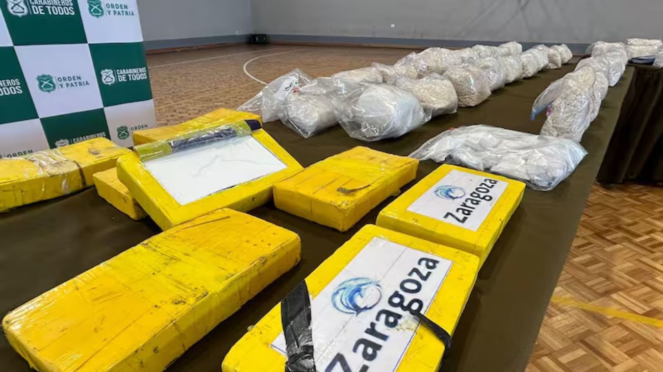 Descubren laboratorio de cocaína en tienda de música en Concepción