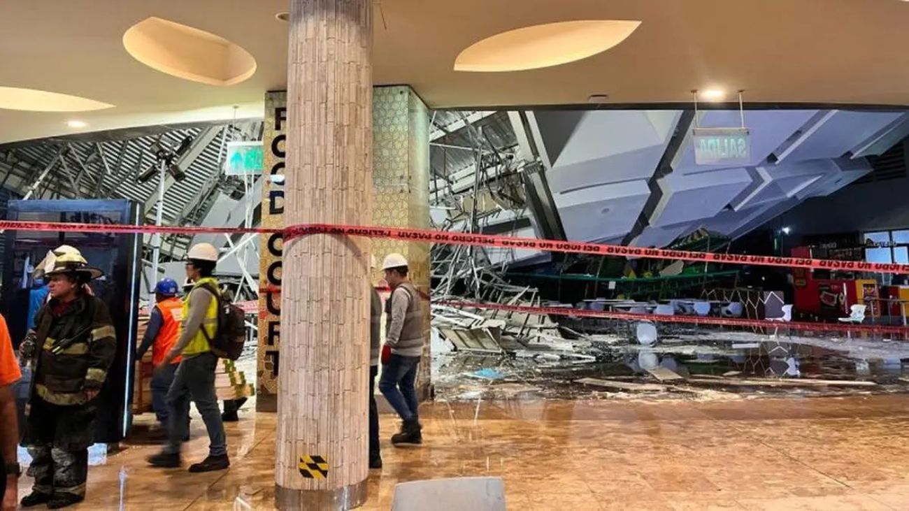 Tragedia en Trujillo: techo de centro comercial colapsa dejando víctimas Tragedia en Trujillo: techo de centro comercial colapsa dejando víctimas