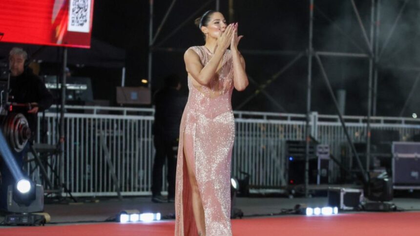 Kel Calderón deslumbra en la Gala de Viña 2025 y revela curioso accidente