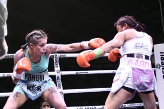 Daniela La Leona Asenjo brilla en Valdivia: Retiene su cinturón planetario