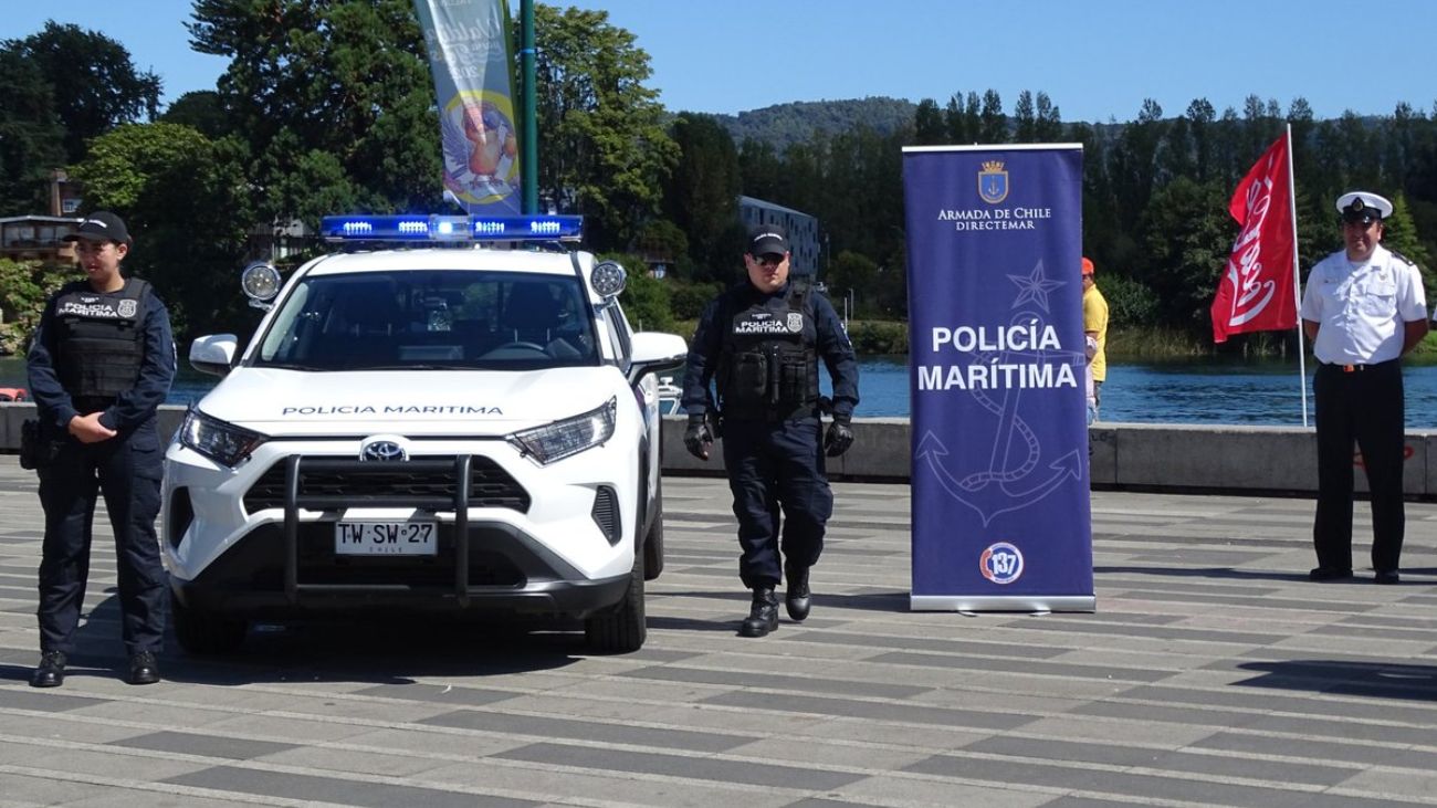 Armada de Chile fortalece la seguridad marítima en Valdivia Armada de Chile fortalece la seguridad marítima en Valdivia