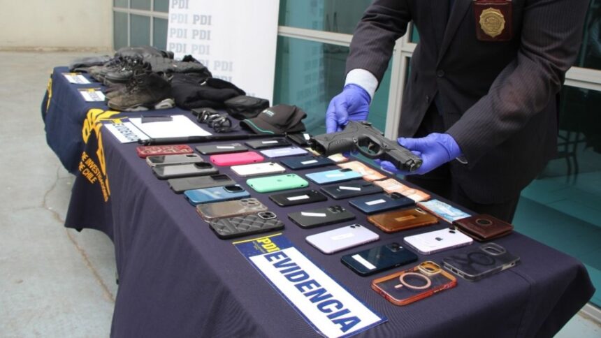 Capturados asaltantes de turistas en La Serena por la PDI