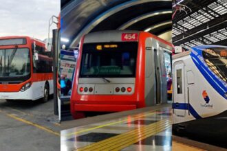 Transporte público optimizado para el Súper Lunes 2025 en Chile