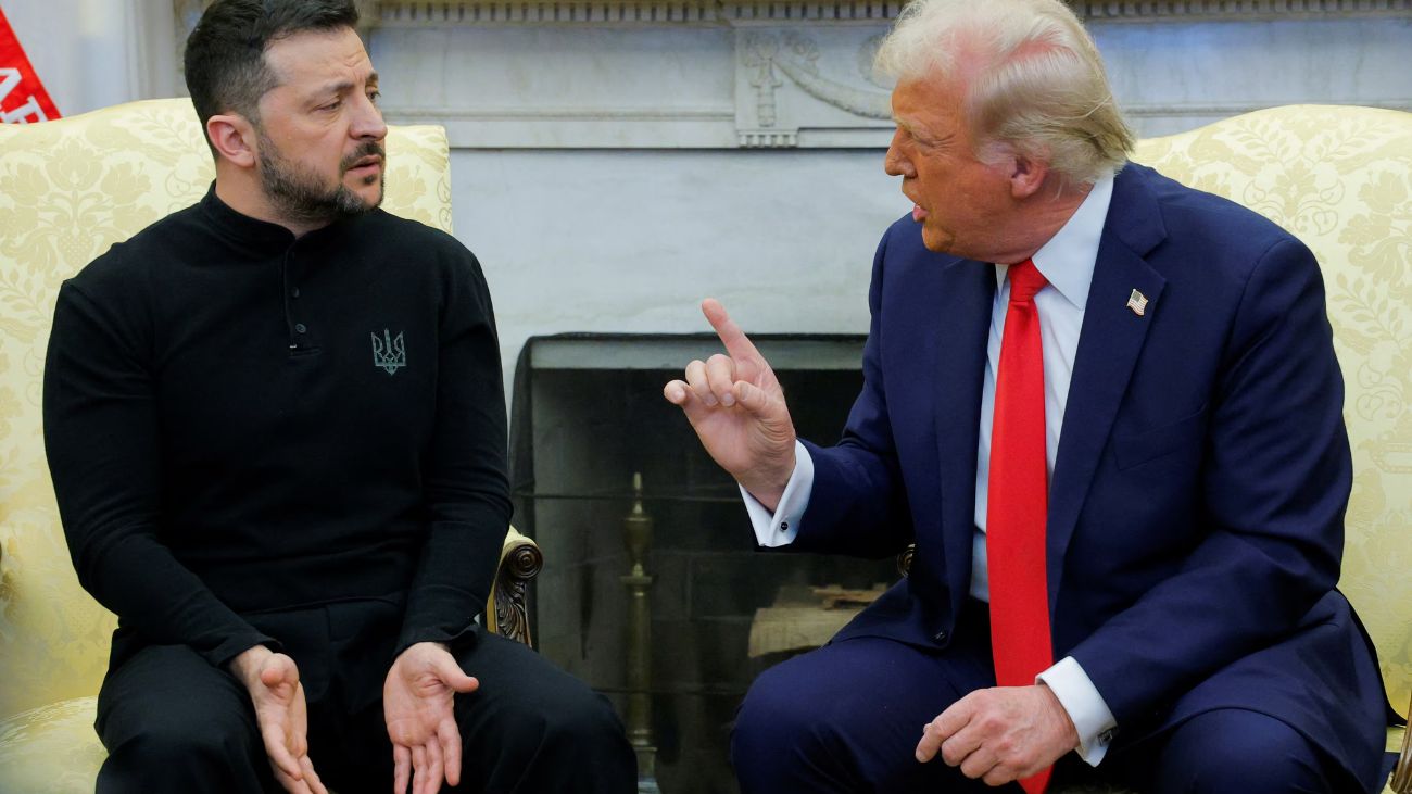 Donald Trump exige gratitud a Zelenski: cancelación de rueda de prensa Donald Trump exige gratitud a Zelenski: cancelación de rueda de prensa