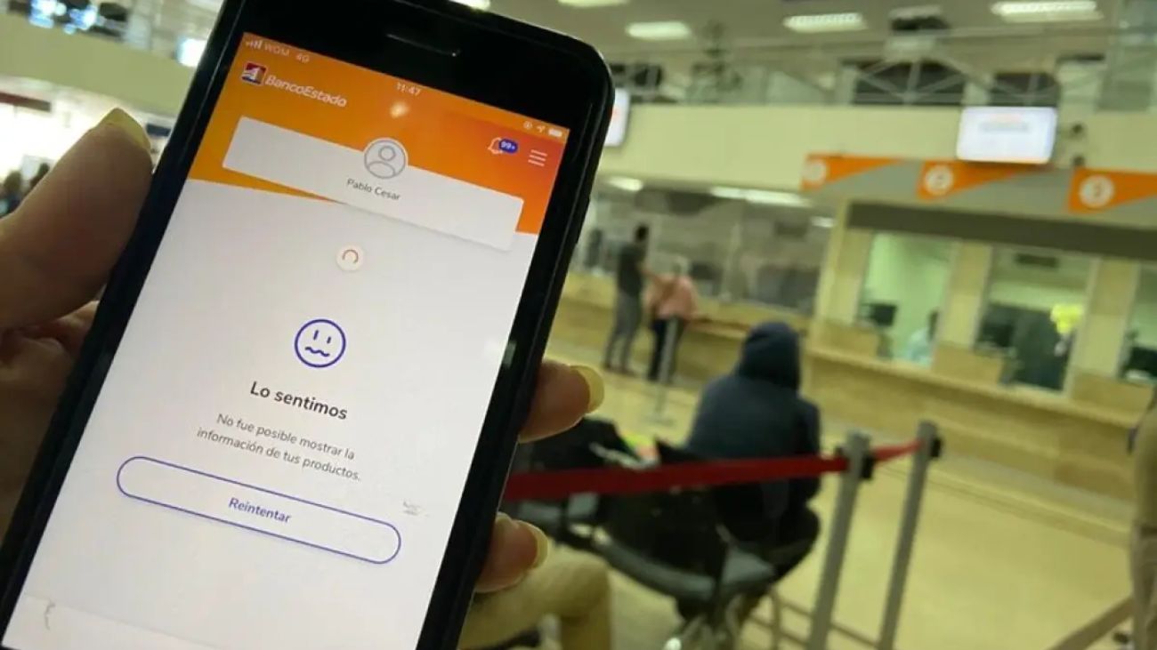Problemas técnicos en App de BancoEstado: usuarios reportan intermitencias por horas