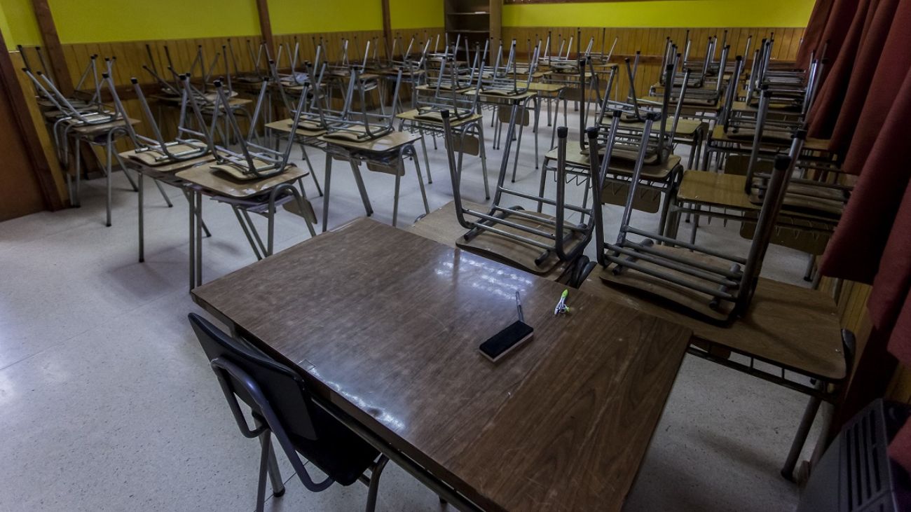 Paro indefinido de profesores en Santiago por incumplimiento de pago Paro indefinido de profesores en Santiago por incumplimiento de pago
