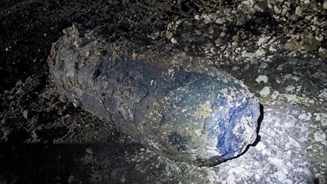 Descubrimiento de bomba de la Segunda Guerra Mundial en París Descubrimiento de bomba de la Segunda Guerra Mundial en París