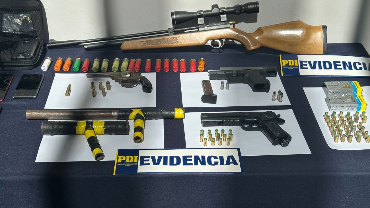 Operativo policial desarticula banda "Los Pincheira" en Máfil, Los Ríos